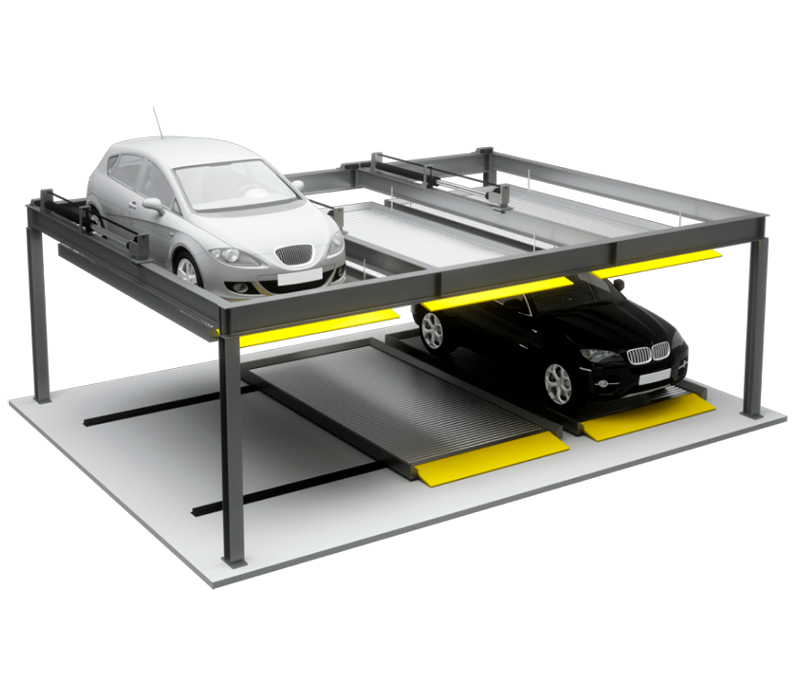 Sistema de aparcamiento puzzle: